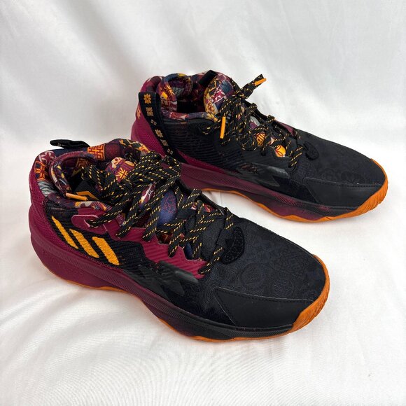 Adidas Dame 8 EXTPLY Chinese New Year Men’s Basketball Shoes 6.5 Damian Lillard - Picture 2 of 15